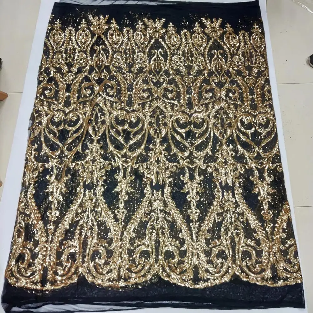 Новое поступление, кружевная ткань с блестками, африканская, нигерийская, Тюлевая сетчатая кружевная ткань для свадьбы, бархатная кружевная ткань с блестками, WHB8-5 02