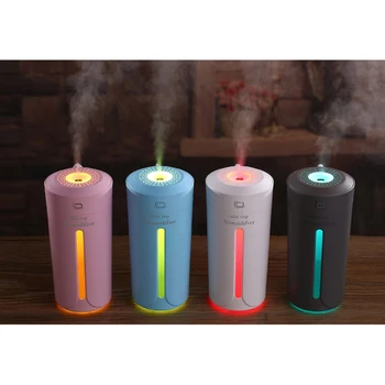 

230ml USB Color Cup Air Humidifier with LED Breathing Light Nano Mist Diffuser U1JE