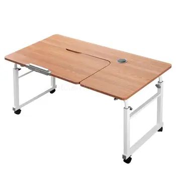 

Lazy On The Bed Table Across The Bed Knee-type Household Folding Computer Desk Mobile Bed Writing Desk