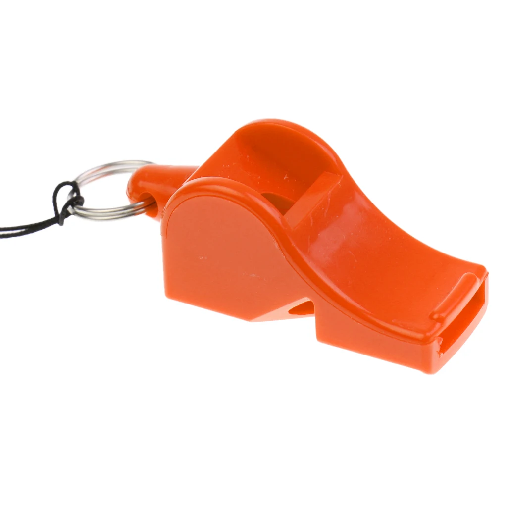 2 Pieces  Whistle With Lanyard For Emergency Survival Marine Safety