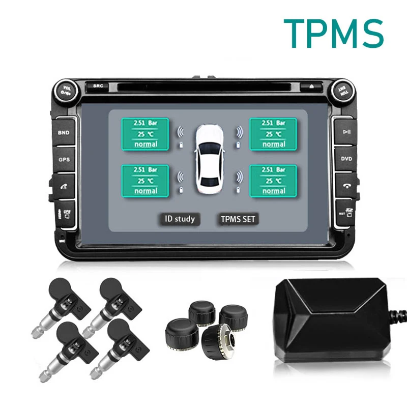 USB Android TPMS монитор давления в шинах/Android навигационная система контроля давления в шинах/Беспроводная передача TPMS