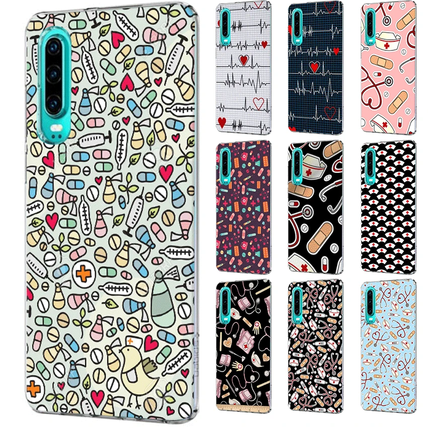 Чехол для мобильного телефона huawei P30 P20 P10 P9 P8 P Sart Z Lite Pro Жесткий медсестры