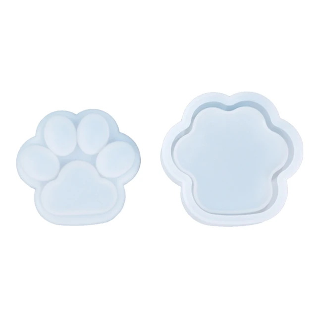 1 Set Paw Storage Box Crystal Epoxy Resin Mold Jewelry Container DIY Tools