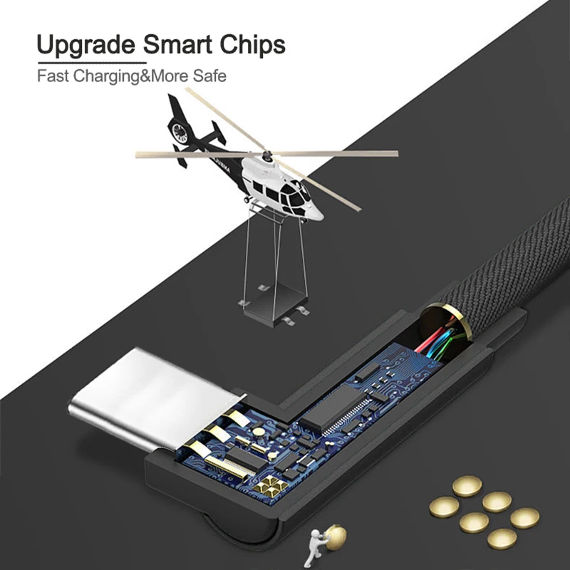 PHOMAX usb type C 90 градусов быстрая зарядка usb c кабель type-c кабель для передачи данных зарядное устройство для samsung S8 S9 Note 9 8 Xiaomi mi8 mi6 huawei