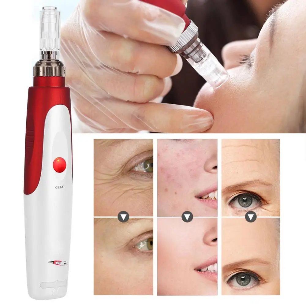 

Electric Dr Microblading Pen Skincare Kit Needle Anti-aging Lyophilized Powder Hyaluronic Acid MTS Insert Micro Tattoo Machines