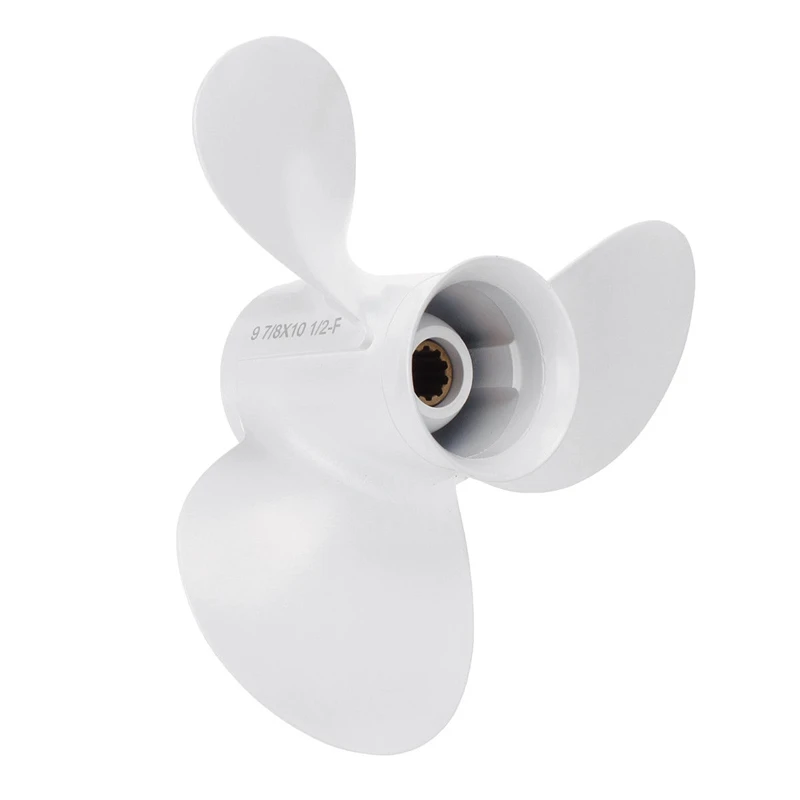 New9 7/8X10 1/2-F Алюминиевый винт для подвесного мотора для Yamaha 20-30HP 664-45945-00-E