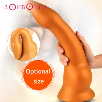 Soft Long Anal Plug Dildo Huge Butt Plug With Suction Cup Adult Erotic Sex Toys for Woman Men Prostate Massgae Big Anus Dilator 1