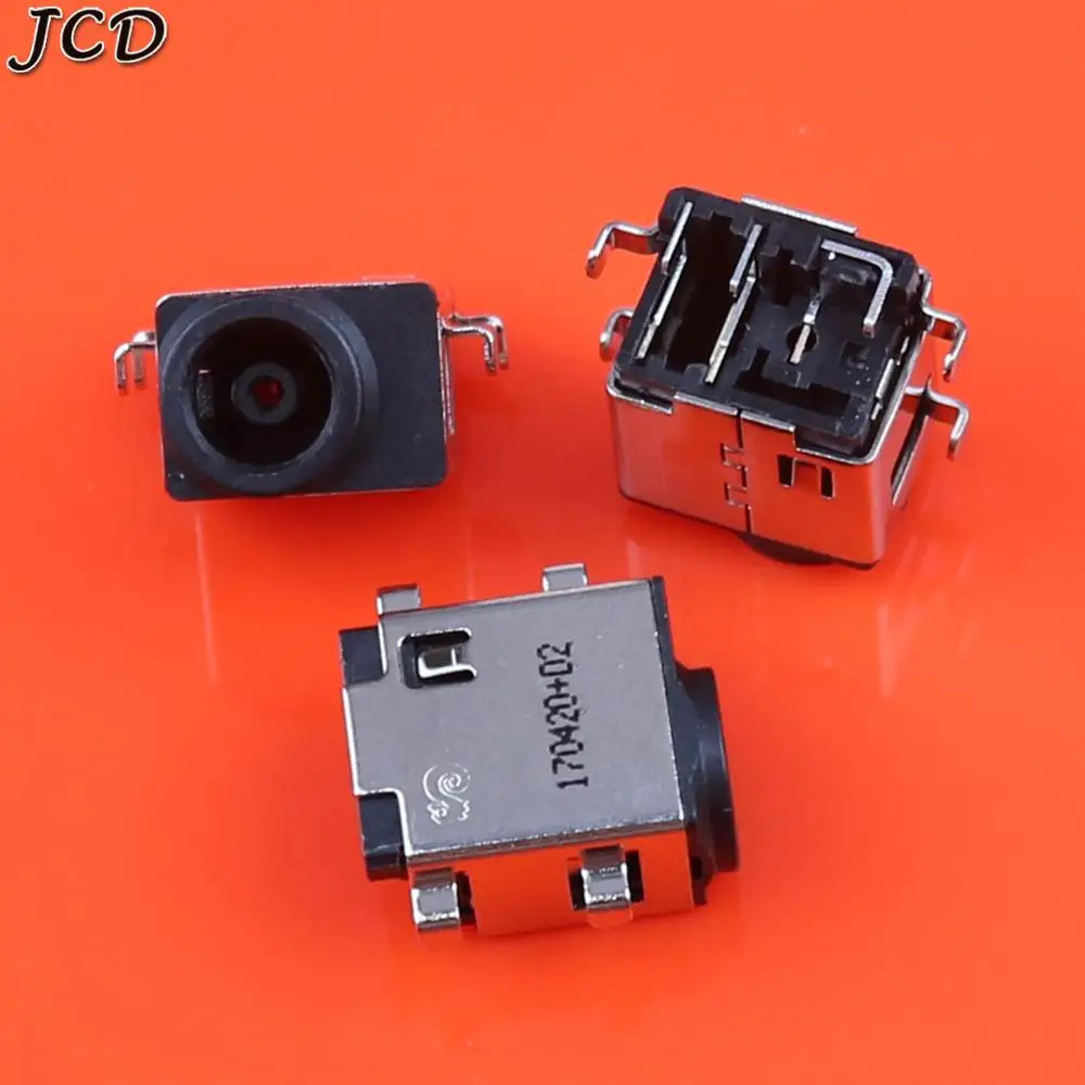 JCD 2PCS DC Power Jack Connector Power Harness Port Plug Socket for Samsung NP300 NP300E4C 300E4C NP300E5A NP300V5A NP305E5A клавиатура для ноутбука samsung np300e5a np300e5a a01ru np300e5a s01ua np300e5a s03ua p n ba59 03075c