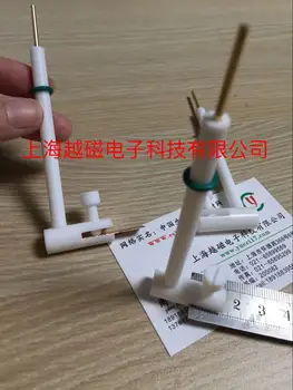 

L-type electrode clamp, transverse platinum plate electrode clamp, multi-purpose electrode clamp, PTFE material.