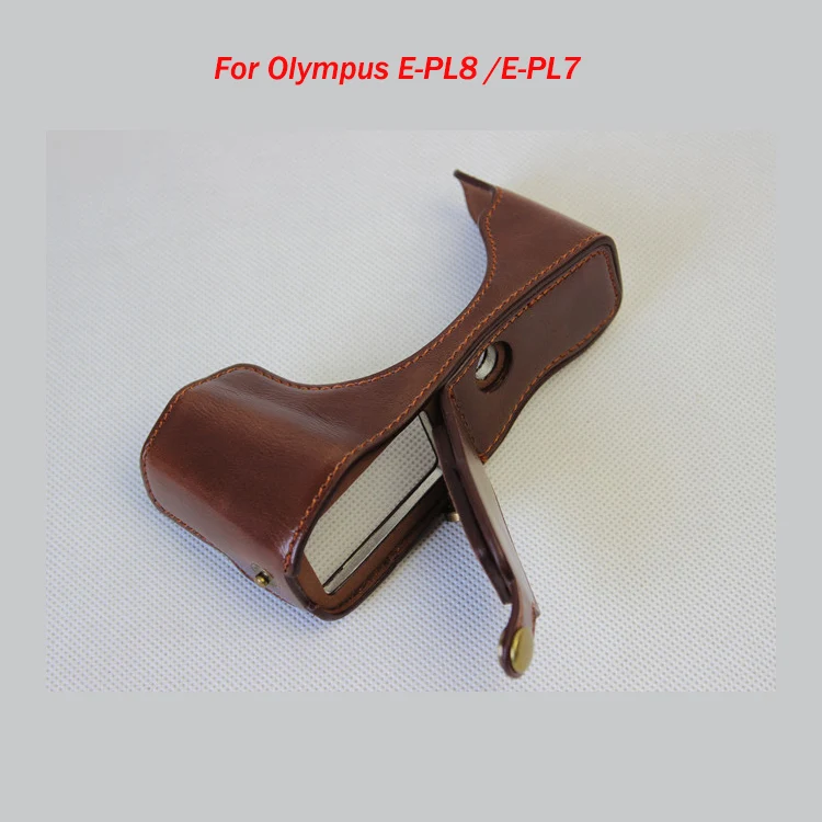 OLYMPUS E-PL9 ホワイト レザーケース・バッテリー×3・プロテクター OLYMPUS E-PL9 ホワイト レザーケース・バッテリー×3・プロテクター