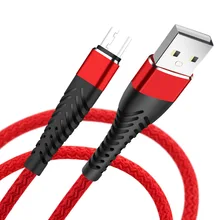 Usb кабель для быстрой зарядки и передачи данных с нейлоновой оплеткой, зарядное устройство, кабель для зарядки типа c, micro usb, iphone, samsung Galaxy S10, S10E, S9, S8, Note