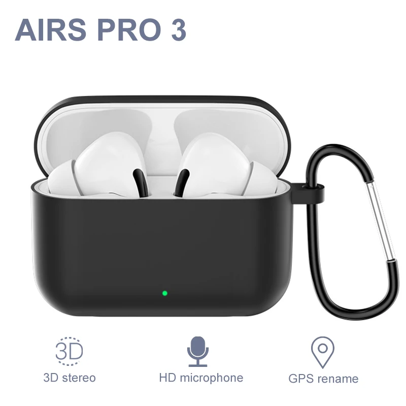 Airs pro 3 tws беспроводные наушники bluetooth 5 0 с шумоподавлением микрофоном в ухо для