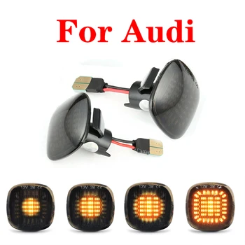 

For Audi A3 8L A4 B5 A8 D2 Pre-Facelift Car LED Side Marker Lights Turn Signal Light Side Repeater Lamp Dynamic Fender Side Lamp