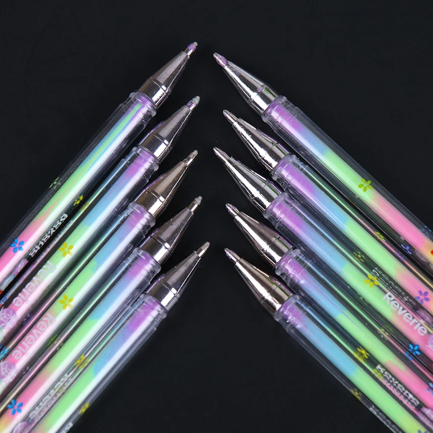 

Cute Design Ink 6 Colors Highlighter Pen Marker Stationery Point Pen Colorful Stationery Writing Supply Girls Painting Pen 1PC