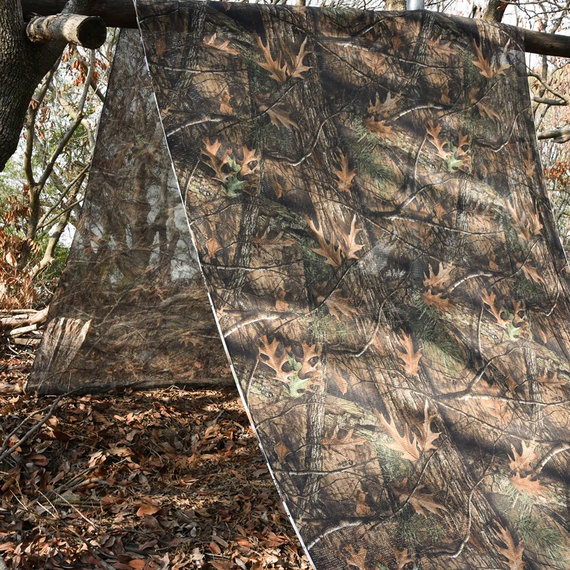 Camouflage Mesh Fabric Sun Shelter Netting