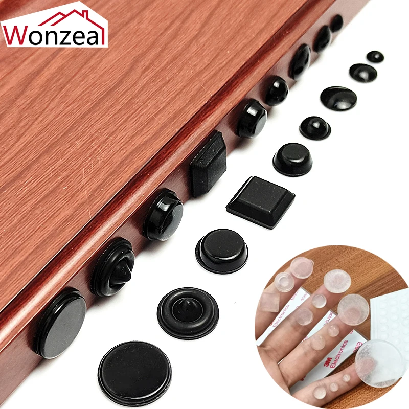 Door Fittings Furniture Accessories Bumper Protective Pads Door Pad Toilet Seat Cover Protection Soft Pad