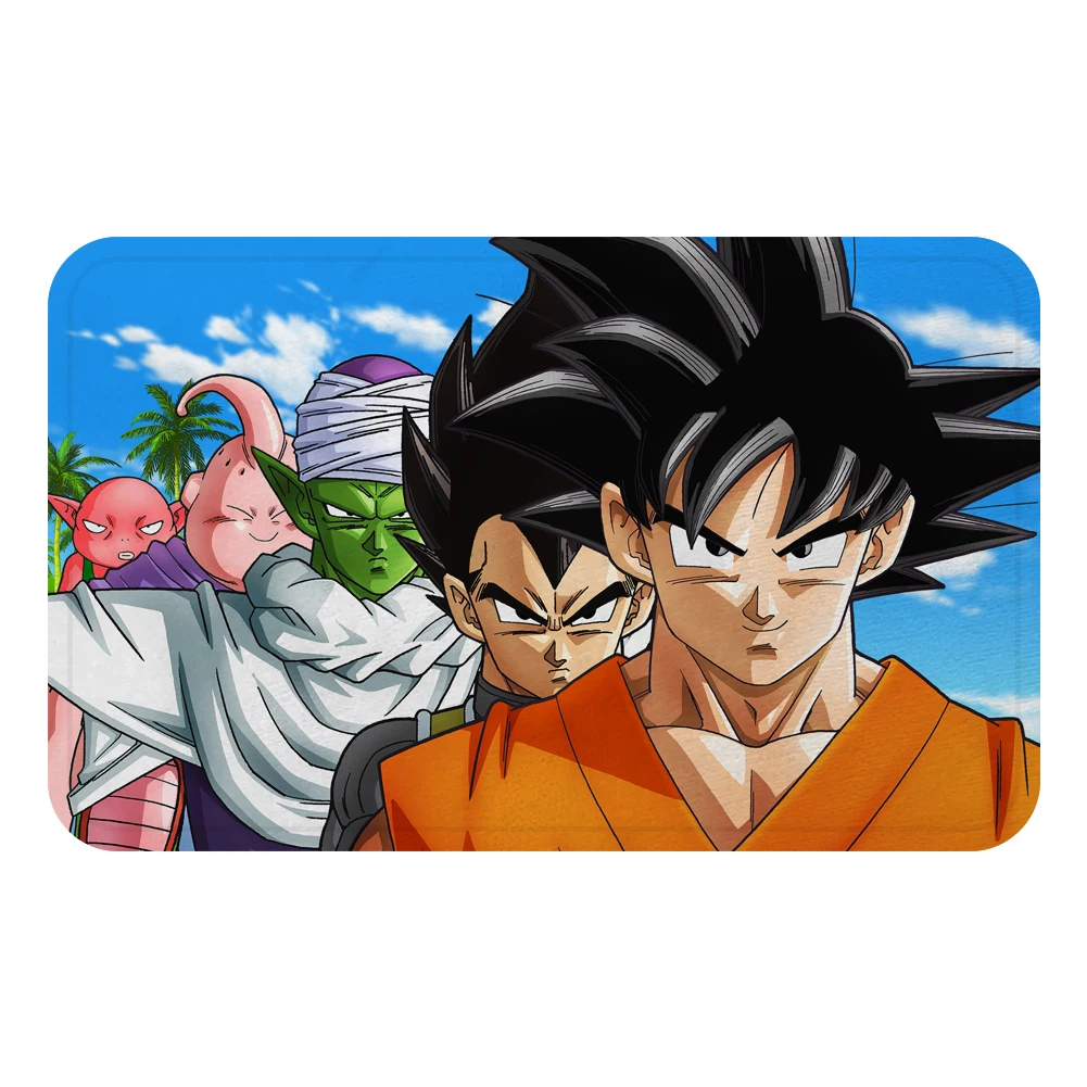 Сон аниме Гоку Dragon Ball персонаж коллекция коврик для ванной ковер декоративный Противоскользящий коврик комната автомобиль пол барная подложка домашний декор для дверей