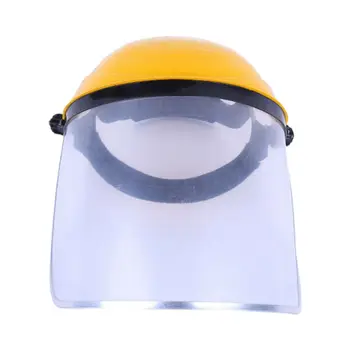 

Transparent Safety Protective Cover Mask Head-mounted Windproof Dustproof Anti-droplet Face Eye Shield for Labor Protection