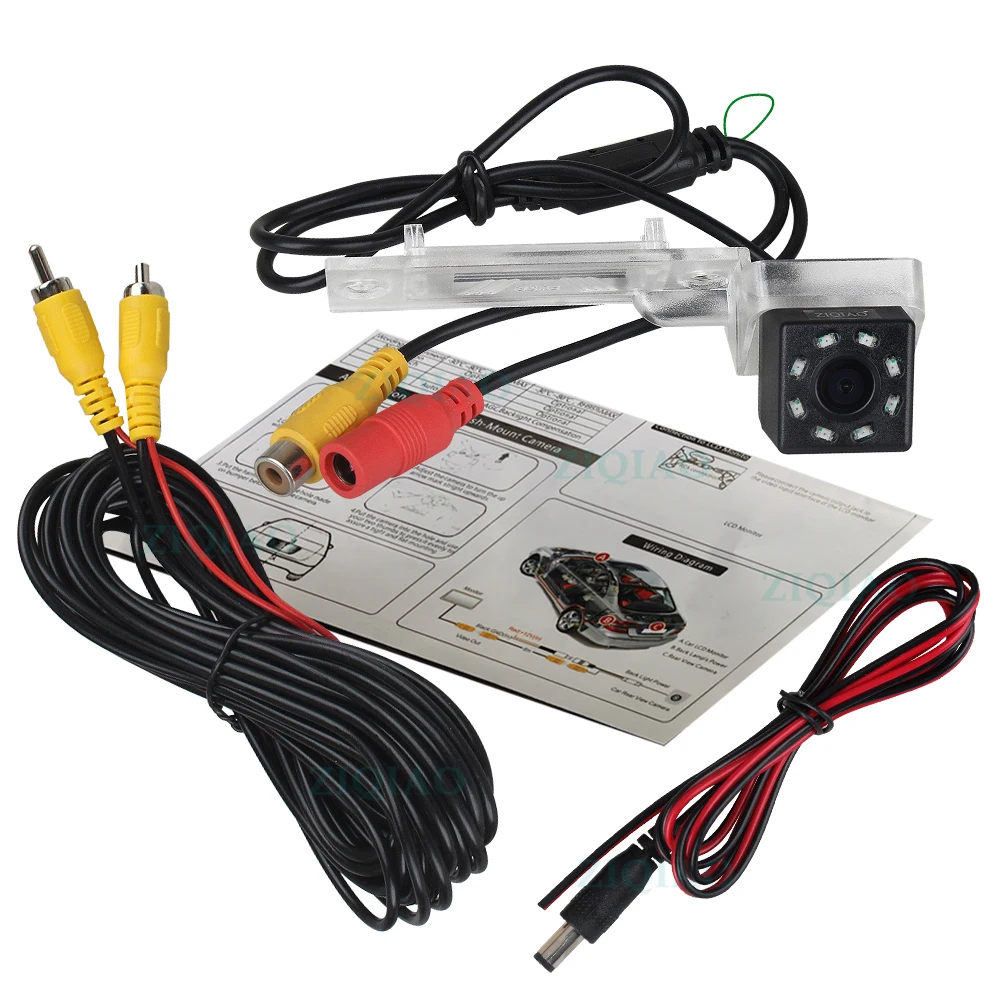 ZIQIAO for Volkswagen T5 Transporter Passat Touran IR Night Vision Rear View Camera Car Parking Monitor Wireless Camera HS103C