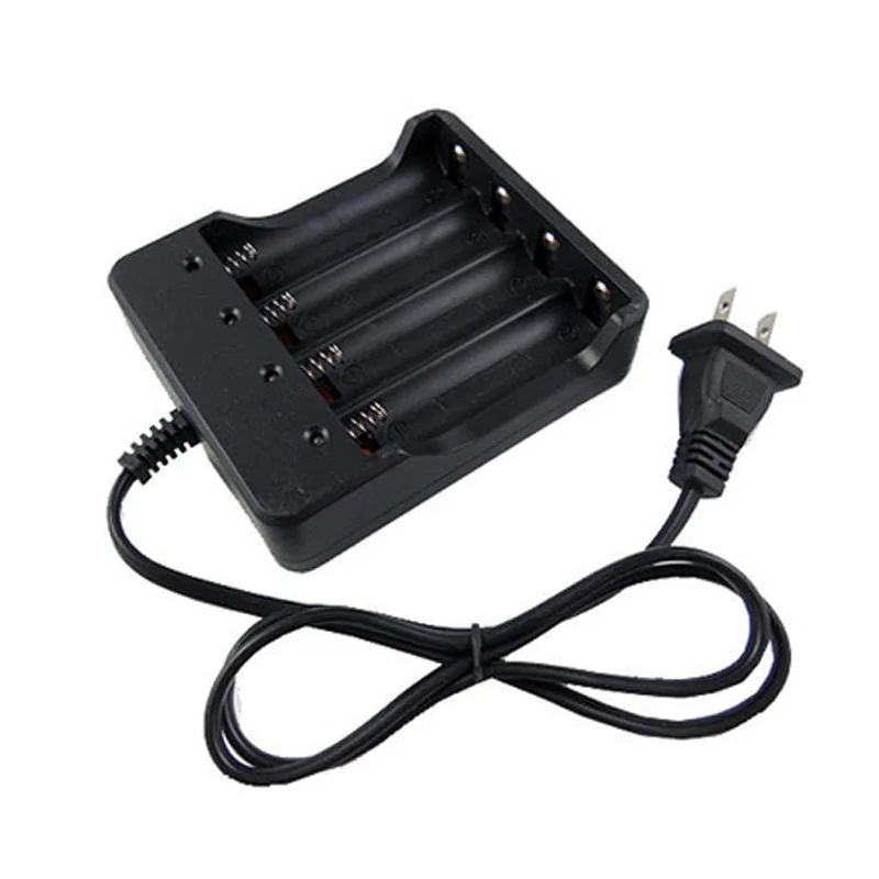 США Plug 4 слота интеллектуальное зарядное устройство с защитой от короткого замыкания для 4x18650 литий-ионная аккумуляторная батарея SP99