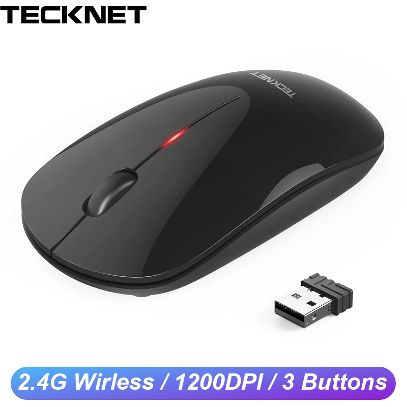 USB мышь TeckNet беспроводная 2 4 ггц с нано приемником|mouse for laptop|cordless mousecordless mouse laptop |
