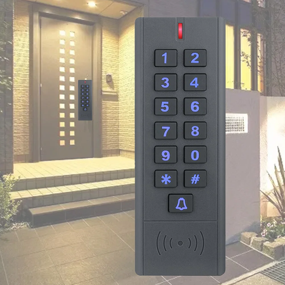 Устройство считывания данных для домашней безопасности с завода ABS Блокировка входа карты пароль офисная панель Водонепроницаемый Электрический легко установить контроллер доступа к двери