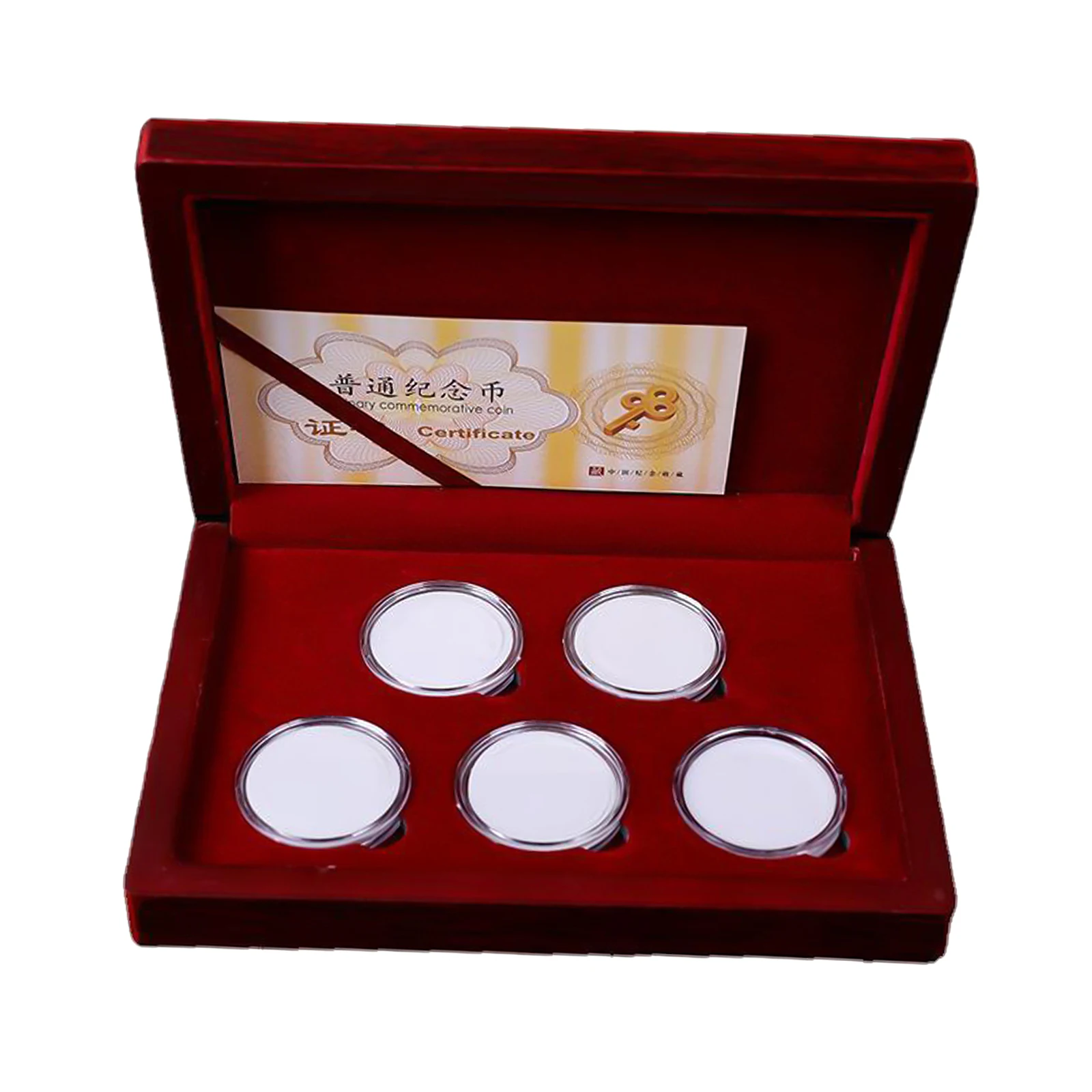 Oak Boxes For Coins