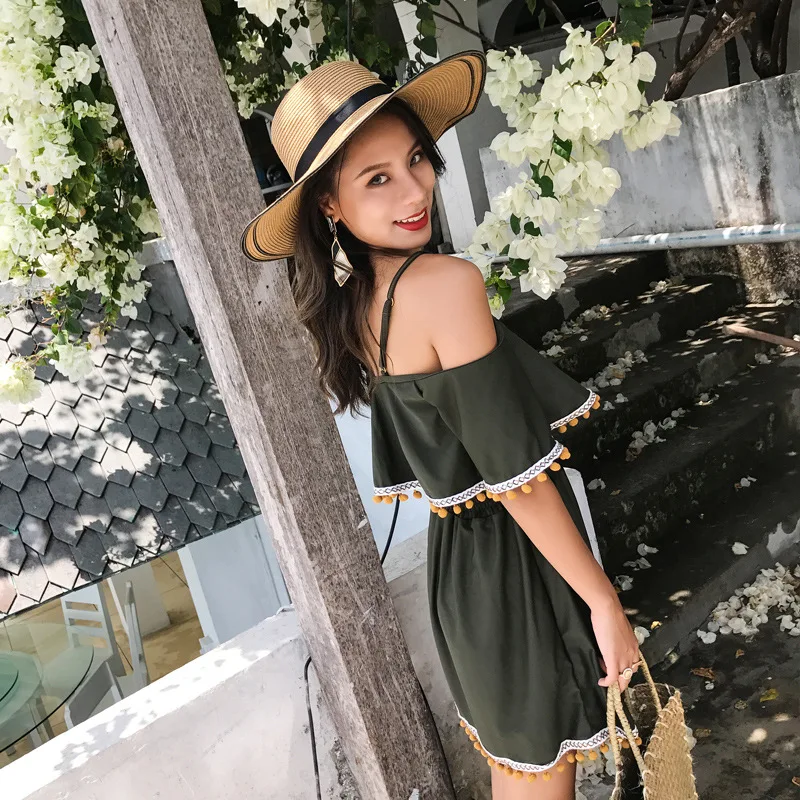 

Betis 2018 Women's Ethnic-Style Tassels Fashion Small Chest Push up Slim Fit Slimming Spa Resort Swimming Suit