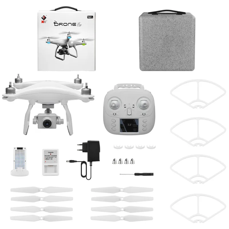 Дрон X1 Квадрокоптер 1080P Камера 5G Wi-Fi FPV 2-осевой бесщеточный мотор самостабилизирующийся Gimbal 17 мин Время полета gps дрона с дистанционным управлением - Цвет: 1Battery with Bag