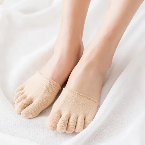 1Pairs/lot=2pieces Lace Boat Socks Female Double Needle Vertical Strip Retro Women's Socks Lace Summer Socks Ladies - Цвет: Quanzhi-Fuse J