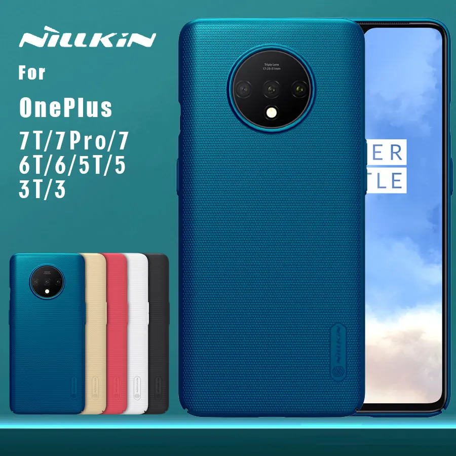 Чехол Nillkin для OnePlus 7T 7 Pro 6T 6 5T суперматовый чехол из поликарбоната 5 3T Nilkin|Бамперы| |