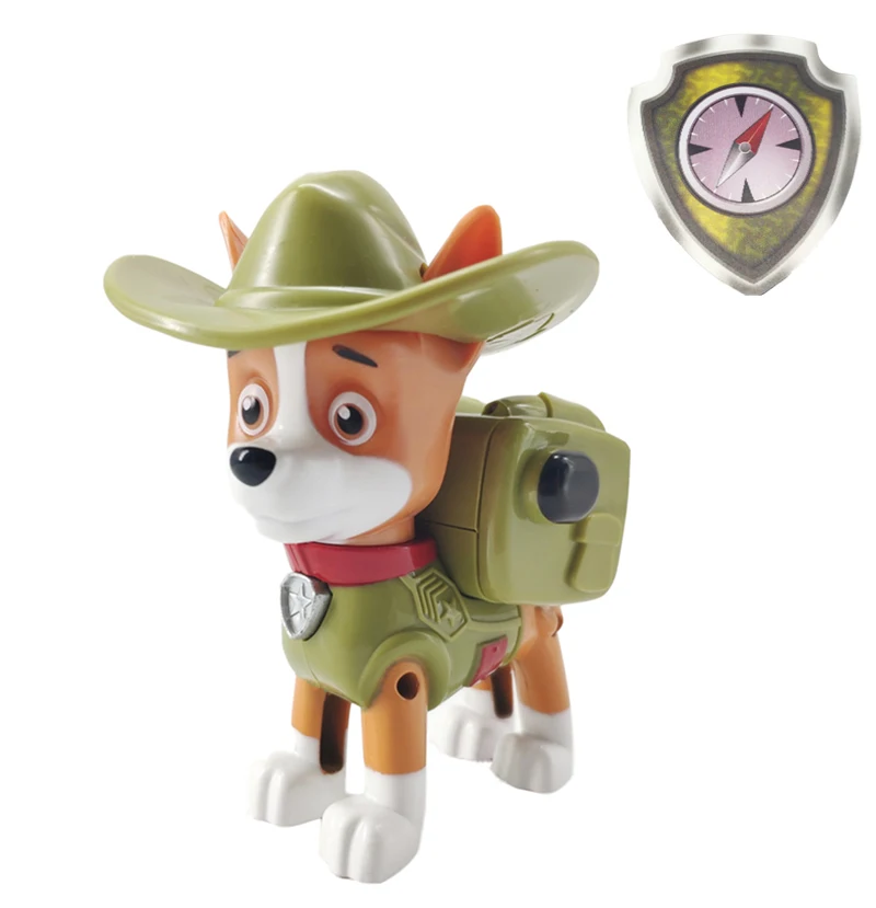 Paw Patrol Игрушка Щенок Эверест трекер погоня Marshall собака патруль игрушка милый мультфильм фигурка игрушка детский подарок на день рождения