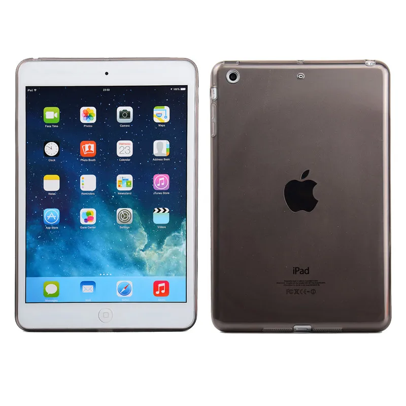 Недорогая обувь; с мягкой ТПУ чехол для iPad Mini 1/2/3 Чехол Mini2 Mini3 7,9 планшет прозрачный Чехол протектор простой кожи - Цвет: 7