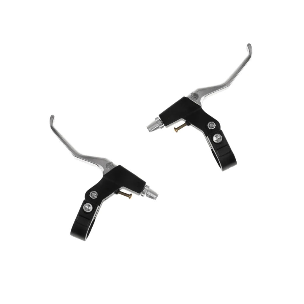 1 Pair BMX MTB Road Mountain Bike Bicycle Alloy Handle Hand Brake Levers Set