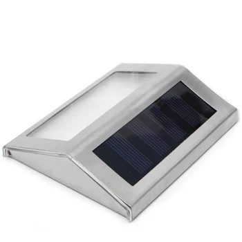 

Solar Power 2 LED Light Pathway Deck Path Step Stairs Wall Garden Yard Bulbs Q0KF