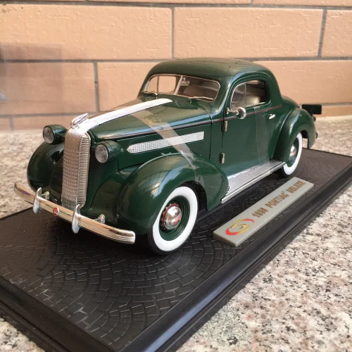 Из печати 1/18 специальное литье металла под давлением 1936 PONTICA модель машины микро дефекты не влияет на использование игрушек детей