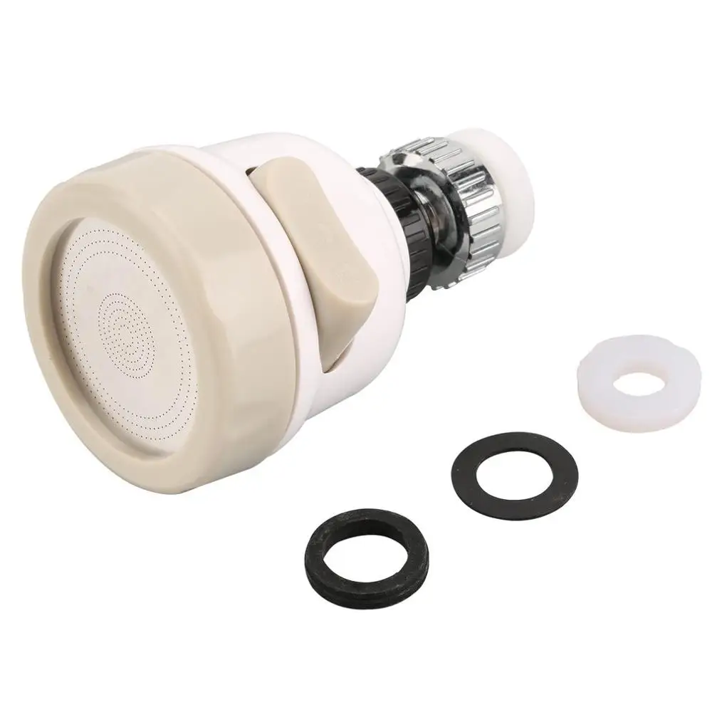 

360 Degree Water Bubbler Swivel Head Water Saving Nozzle Tap Adapter Kitchen Water Sprinkler Water Saving Device