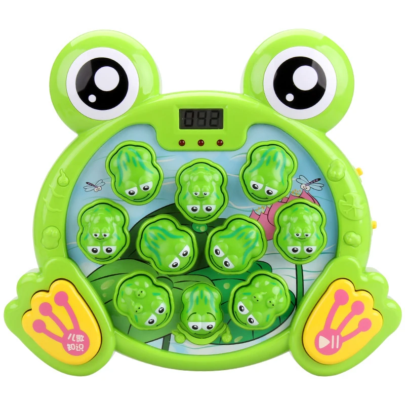 Children's Hamster Educational Toys Early Education Nursery Rhymes Story Beat Mouse Game Electric Frog Game Machine 6