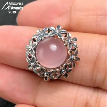 

10*10mm S925 Sterling Silver Australia Ruby Rings art and craft gift shop lithuania Chalcedony