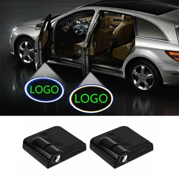 

2pcs For MG 3 MG 6 GS GT HS MG6 MG3 ZS EV CS Concept TF LE500 Led Car Door Welcome Light Projector Logo Ghost shadow Laser Light