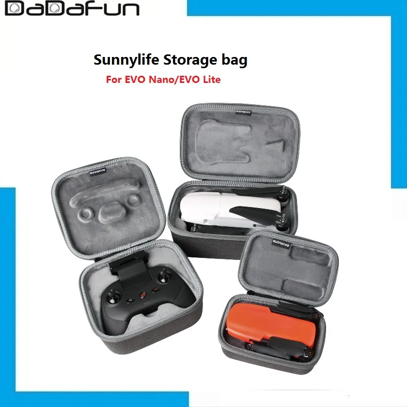 Sunnylife Custodia/Borsa Telecomando Rc/Borsa Corpo Drone Per Evo Nano/Nano +/Evo Lite/Lite Plus Drone Traval Bag Accessorio