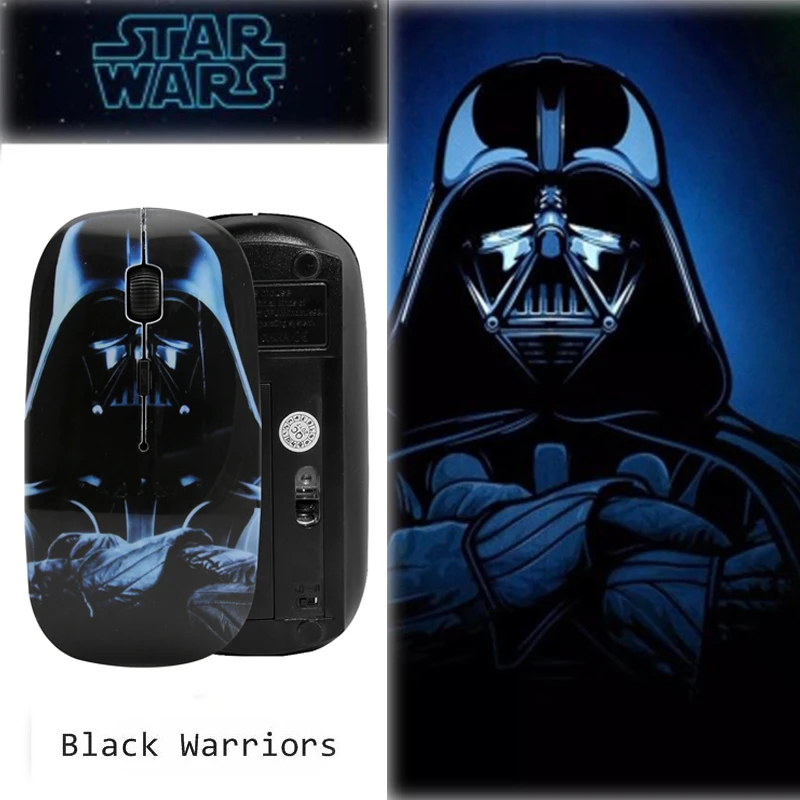 CHYI беспроводная компьютерная мышь Star Wars креативная 3d мультяшная Usb оптическая ПК