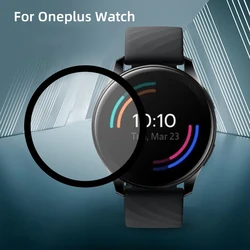 Soft Fibre Glass Protective Film Cover For Oneplus Watch Full Screen Protector Case For Oneplus Smart Watch Soft Fibre Glass Protective Film Cover For Oneplus Watch Full Screen Protector Case For Oneplus Smart Watch