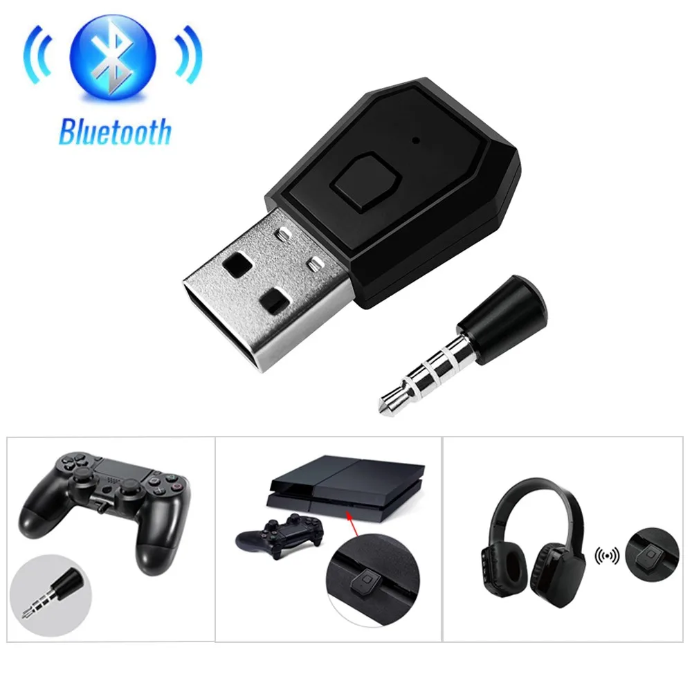 Adaptateur USB Transmetteur compatible Bluetooth pour Ps4 Playstation