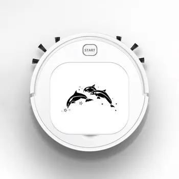 

Smart Robot Vacuum Cleaner Rechargeable USB Auto Sweeping Mop Clean Robot Sweeping Cleaner Dolphins And Star