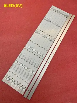 

New 30 PCS/lot 6LED LED backlight strip for 32inch JL.D32061330-081AS-M E348124 MS-L1343 L2202 L1074 V2 2-6-3030-300MA-36V