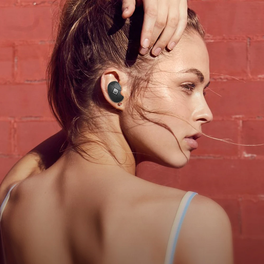 TWS Bluetooth V5.0 наушники беспроводные наушники мини Двойные Bluetooth Гарнитуры Hands-free микрофон для iPhone Android телефон ПК ТВ Спорт