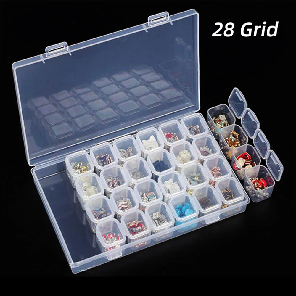 Plastic Makeup Organizer Box Cosmetics Storage Container Acrylic Lipstick Holder Jewelry Organizer Sundries Case Makeup Box