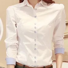 JFUNCY Plus Size 5XL Women Tops and Blouses 2020 Elegant OL Long Sleeve Shirts White Female Slim Blusas Office Lady Work Wear
