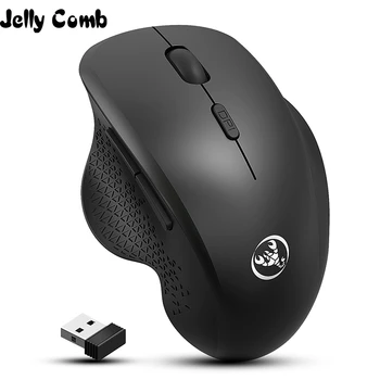 

Jelly comb 2.4G Wireless Mouse 6 Buttons Gaming Mouse 800/1200/1600DPI USB Ergonomic Silent Mice for Laptop Desktop Computer